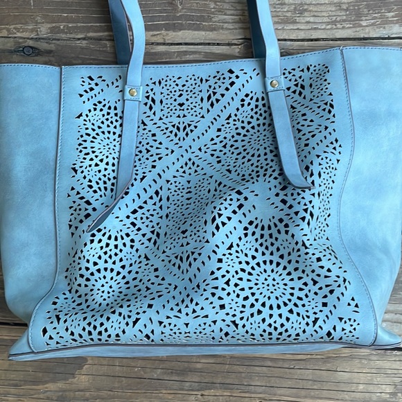 Faux Leather Shoulder Bag purse - Picture 7 of 12